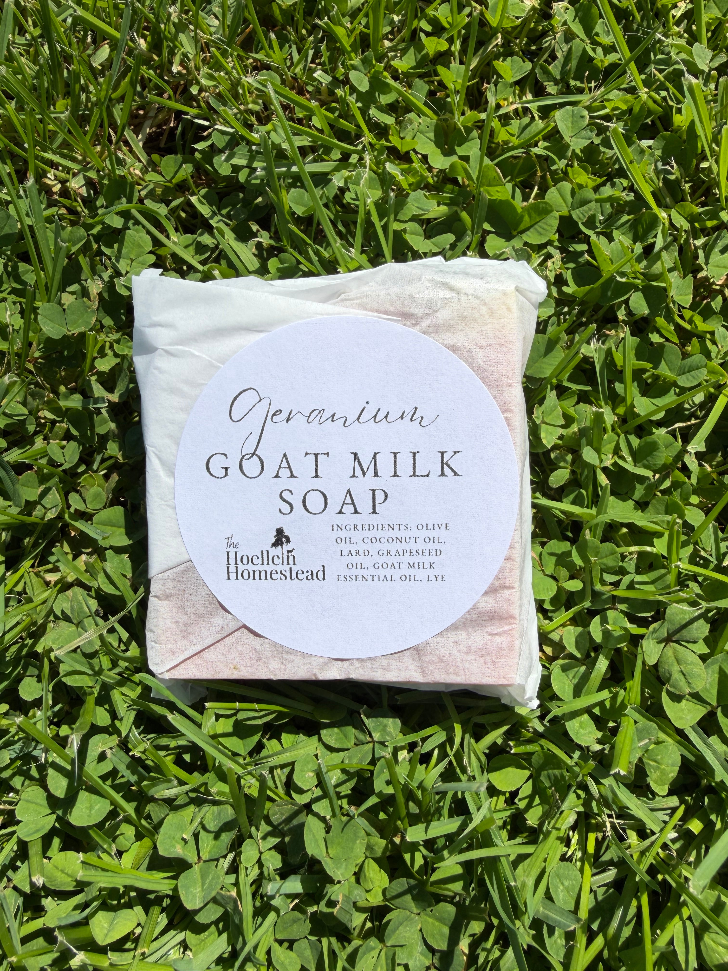 Geranium Goat Milk Soap