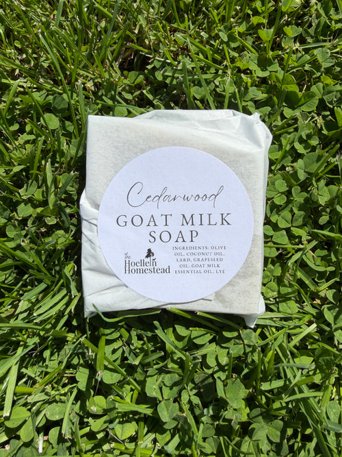 Cedarwood Goat Milk Soap